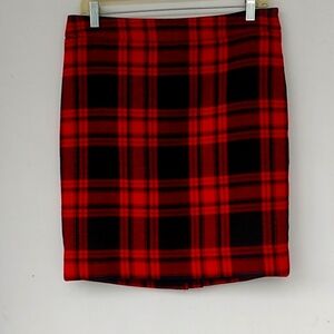 🍒Wool Fall Plaid Skirt The Limited Whimsigoth Taylor Swift Folklore 6